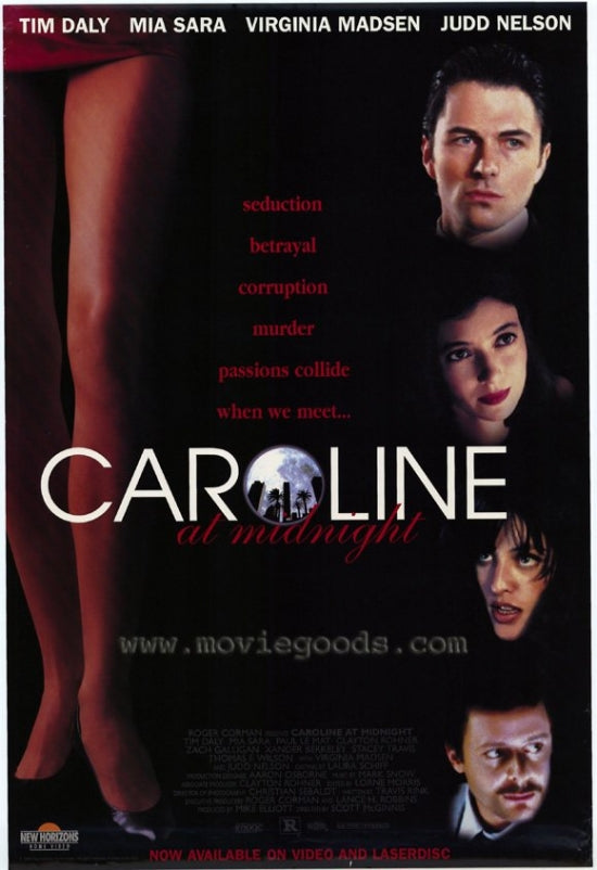 Caroline at Midnight Movie Poster Print on premium heavy stock paper.