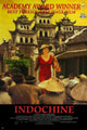 Indochine Movie Poster Print featuring vibrant colors and classic imagery.
