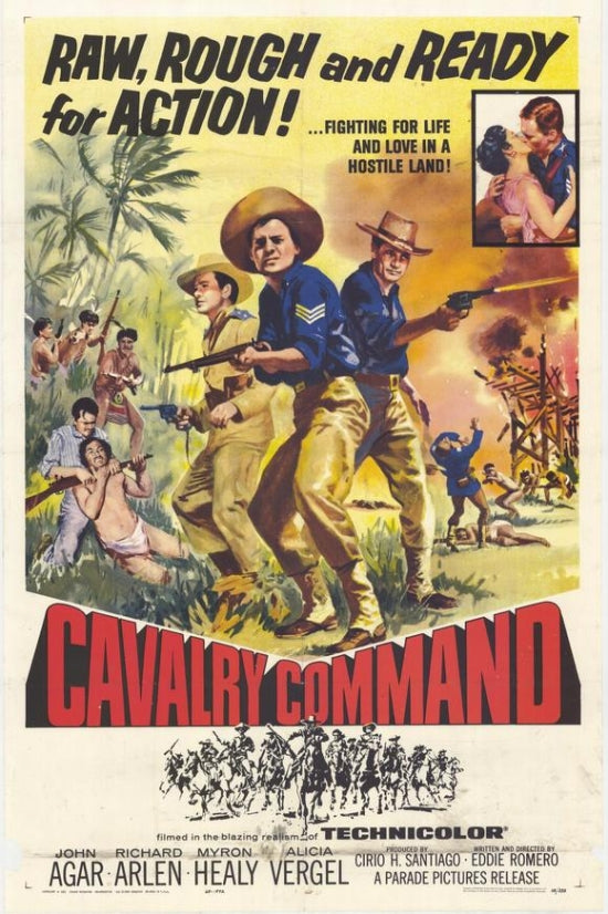 Cavalry Command Movie Poster Print showcasing adventure and action.