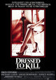 Dressed to Kill Movie Poster Print featuring iconic cinematic design.