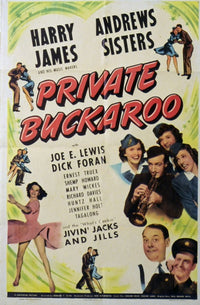Private Buckaroo Movie Poster Print featuring classic film imagery.