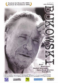 Bukowski: Born Into This movie poster print featuring vibrant imagery.