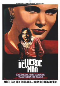The 4th Man Movie Poster Print showcasing suspenseful cinema art.