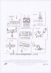 Nothing Movie Poster Print showcasing cinematic art.