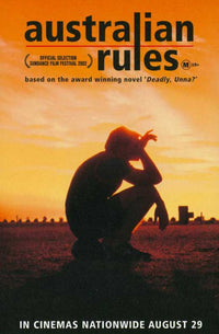 Australian Rules Movie Poster Print showcasing vibrant artwork.
