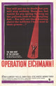 Operation Eichmann Movie Poster Print showcasing historical drama.