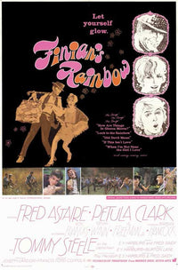 Finian's Rainbow Movie Poster Print featuring vibrant colors and classic design