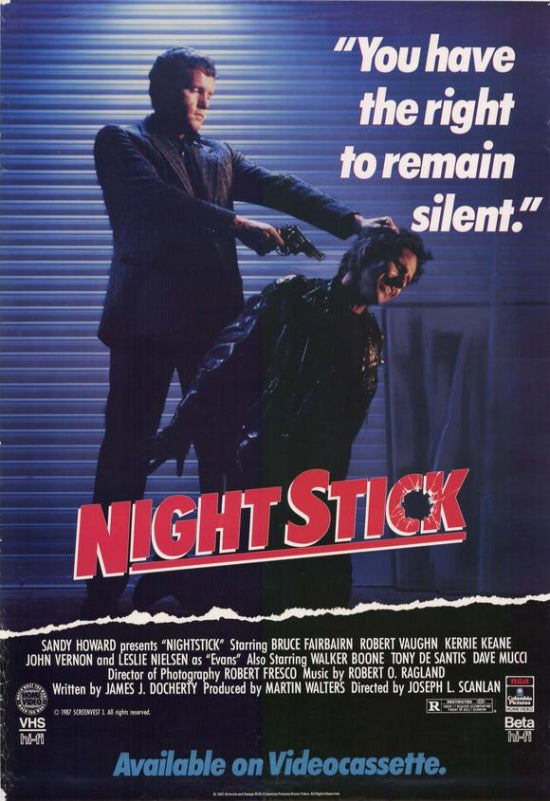 Nightstick Movie Poster - vibrant cinematic artwork