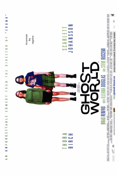 Ghost World Movie Poster Print featuring vibrant imagery from the film.