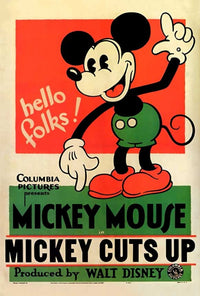 Mickey Cuts Up Movie Poster Print - 27x40 | Posterazzi