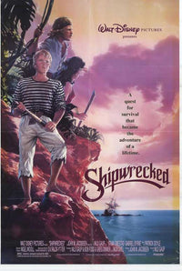 Shipwrecked Movie Poster Print showcasing adventure and survival themes.