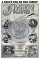 J-Men Forever! Movie Poster Print featuring vibrant colors and humorous design.