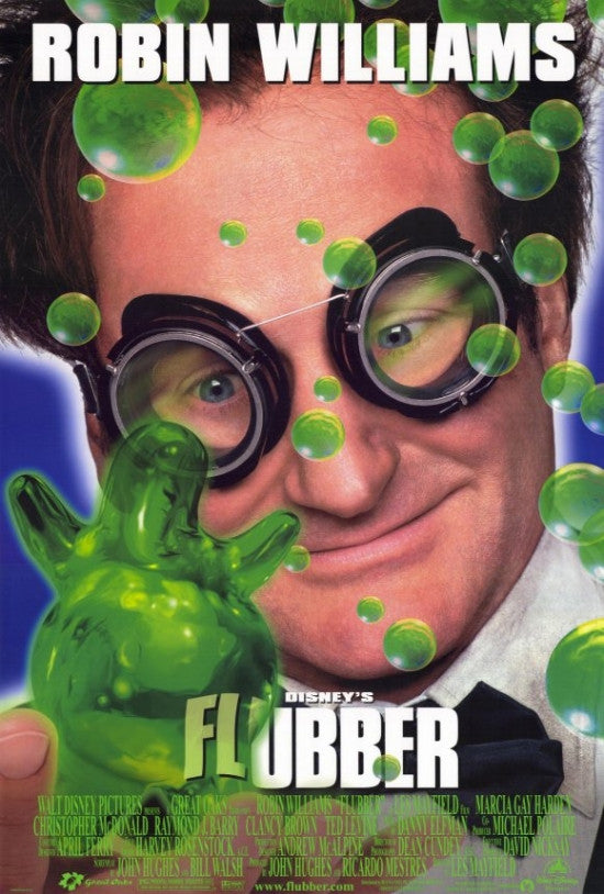 Flubber Movie Poster Print 27x40 - Fun Home Décor