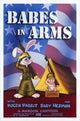 Roger Rabbit: Babes in Arms Movie Poster Print showcasing animated character.