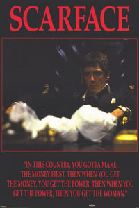 Scarface Movie Poster Print (11x17) | Pop Culture Graphics