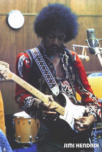 Jimi Hendrix Movie Poster Print (11x17) | Pop Culture Graphics