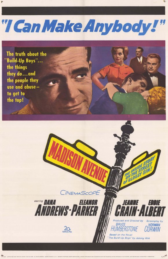 Madison Avenue Movie Poster Print showcasing classic cinema art.