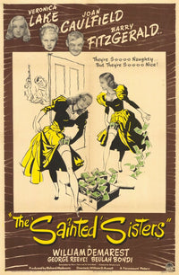 The Sainted Sisters Movie Poster Print showcasing vibrant colors and cinematic details.