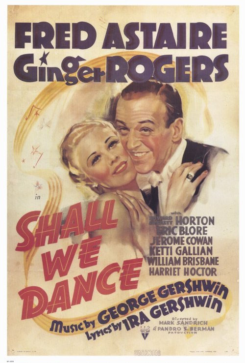 Shall We Dance Movie Poster Print showcasing dance romance