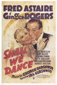 Shall We Dance Movie Poster Print showcasing dance romance