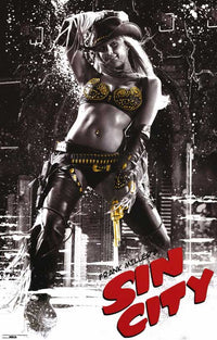 Sin City Movie Poster Print showcasing iconic film imagery.