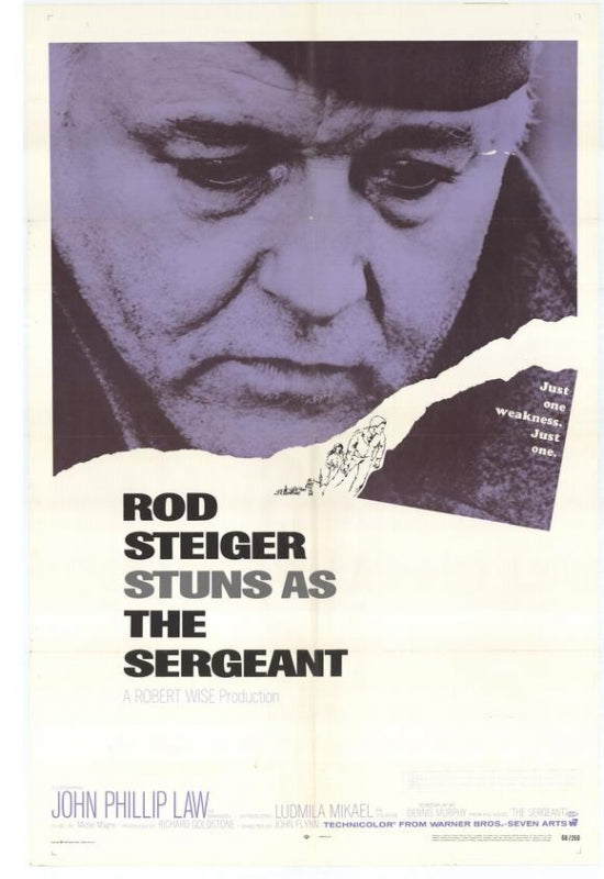 The Sergeant Movie Poster Print featuring iconic imagery.