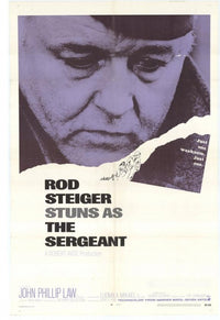 The Sergeant Movie Poster Print featuring iconic imagery.