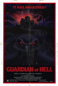 Guardian of Hell Movie Poster Print showcasing dark and haunting imagery.