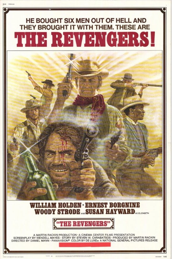 The Revengers Movie Poster Print - vibrant action artwork