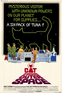 The Cat from Outer Space Movie Poster Print (27 x 40)