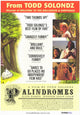 Palindromes Movie Poster Print featuring vibrant colors and unique design.