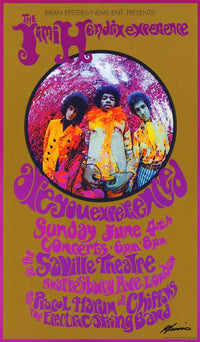 Jimi Hendrix Movie Poster Print - 11x17 | Posterazzi