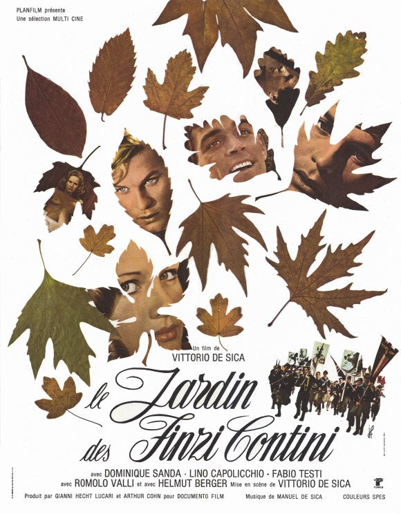 The Garden of the Finzi-Continis Movie Poster Print - Classic Cinema Art
