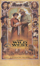 The Wild West Movie Poster Print showcasing classic Western themes.