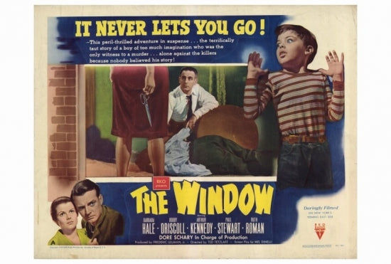 The Window Movie Poster Print showcasing vibrant cinematic art.