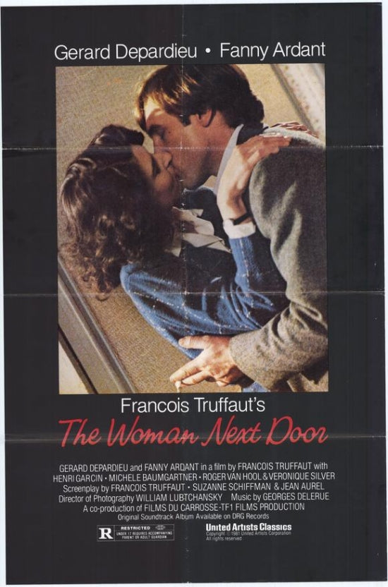 The Woman Next Door Movie Poster Print showcasing cinematic drama