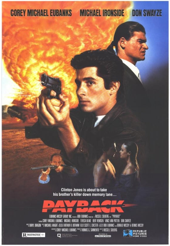 Payback Movie Poster Print featuring iconic film imagery.