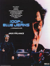 The Cop in Blue Jeans movie poster print showcasing classic cinema art.