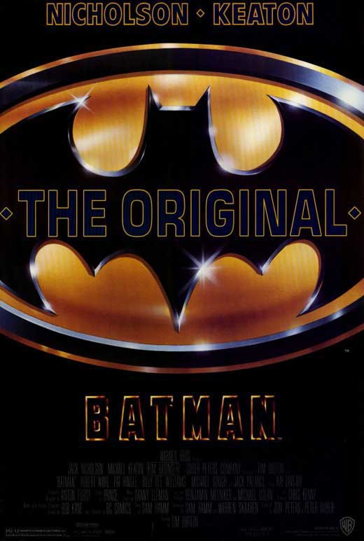 Batman Movie Poster Print featuring the iconic superhero in vibrant colors.