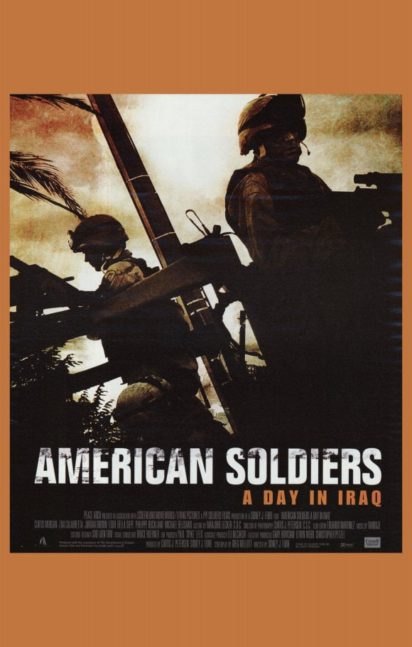 American Soldiers Movie Poster Print on premium paper.