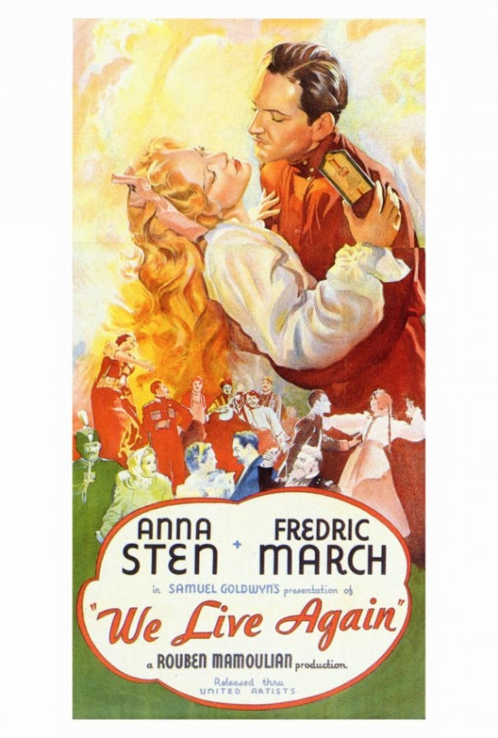 We Live Again Movie Poster Print showcasing vibrant colors and cinematic themes.