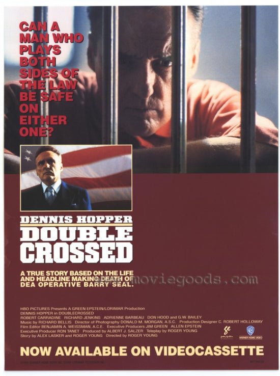 Doublecrossed Movie Poster Print featuring captivating artwork.