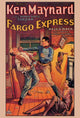 Fargo Express Movie Poster Print showcasing vibrant colors and film art.