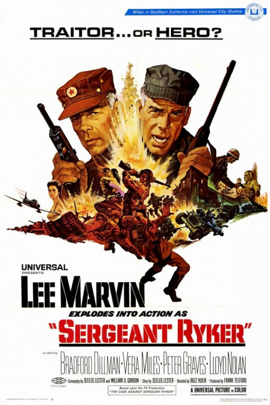 Sergeant Ryker Movie Poster Print showcasing military drama.