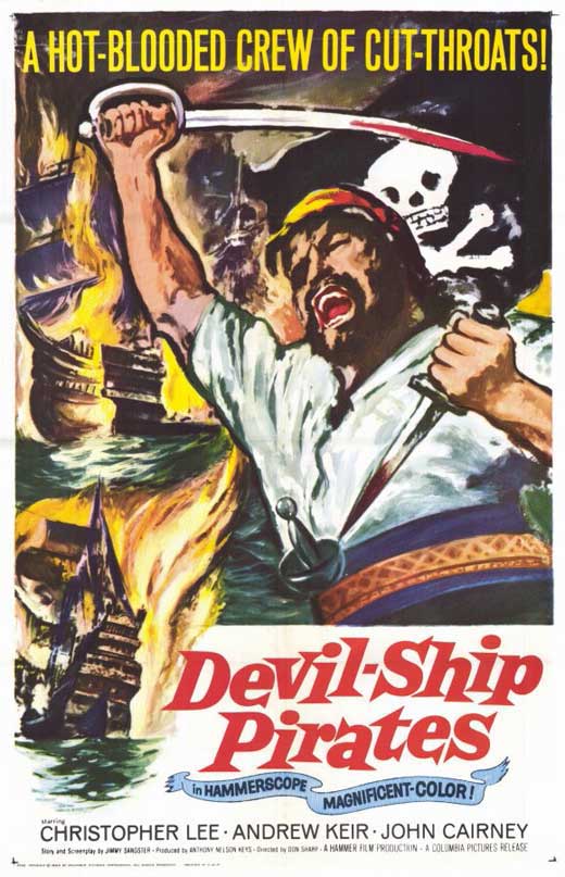 Devil-Ship Pirates Movie Poster Print showcasing an adventure theme.