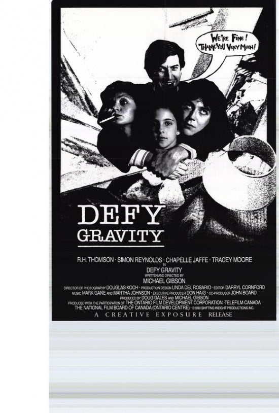 Defy Gravity Movie Poster Print featuring vibrant colors and cinematic design.