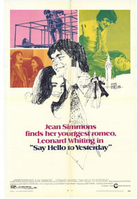 Say Hello to Yesterday Movie Poster Print showcasing vibrant design and nostalgic theme.