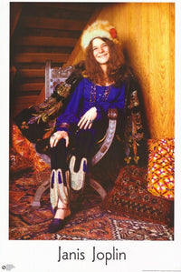 Janis Joplin Movie Poster Print showcasing the iconic singer.