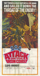 Attack on The Iron Coast Movie Poster Print showcasing dramatic imagery.