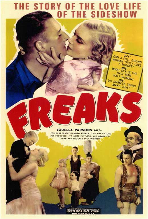 Freaks Movie Poster Print (27x40) | Vintage Horror Art